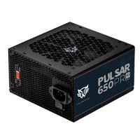 Esta es la imagen de fuente de poder gamer balam rush pulsar 650pr / certificada / 650w / 80 plus white / atx / no modular / bajo nivel de ruido / 5 años de garantia / negro / br-937719