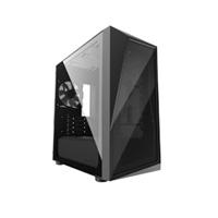 Esta es la imagen de gabinete cooler master cmp 320l/negro/ mini-tower/mini-itx/ con ventana/ ventilador instalado /gamer.