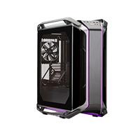 Esta es la imagen de gabinete cooler master cosmos c700m / negro / full-tower / atx/eatx /ventana led rgb / gamer.