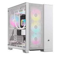 Esta es la imagen de gabinete corsair airflow 6500d/blanco/semitorre/2 camaras/atx/gamer (cc-9011260-ww)