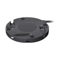 Esta es la imagen de hub logitech rally mic pod. videocolaboracion