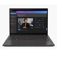 Esta es la imagen de laptop lenovo thinkpad t14 gen 4| ryzen 7 pro 7840u 3.3 ghz| 32gb soldered lpddr5x-6400|1tb ssd m.2 2280| 14 wuxga| backlit