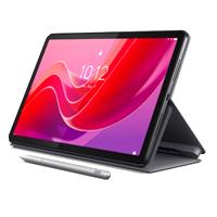 Esta es la imagen de lenovo idea tablet m11 con pluma / tb330xu / mediatek helio g88 2.0ghz / 4gb / 128gb / 11 wuxga (1920x1200) / 4g lte / luna grey / android 13 / 1yr centro de servicio