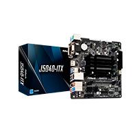 Esta es la imagen de mb asrock j5040 itx/intel quad-core pentium 3.2 ghz/8 gb ddr4 2400mhz/graficos integrados uhd 605/d-sub(2048x1536)60hz/hdmi 4k x 2k(4096x2160)60hz/dvi-d(1920x1200)60hz/4 sata3/1 pcie 2.0 x1/1 x m.2