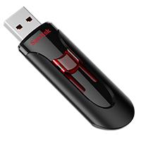 Esta es la imagen de memoria sandisk 64gb usb 3.0 cruzer glide z600 negro c/rojo sdcz600-064g-g35