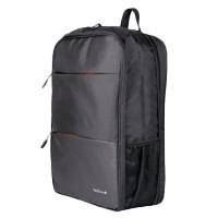 Esta es la imagen de mochila backpack tech zone negra expandible tzlbp14 para laptop de 16