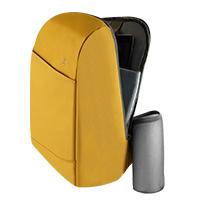 Esta es la imagen de mochila perfect choice para laptop 15.6 pulgadas jetpack - amarillo