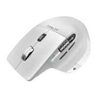 Esta es la imagen de mouse acteck virtuos pro mi780 / vertical / inalambrico / dual bluetooth + usb / recargable / scroll horizontal / optico / 8 botones / 3200 dpi ajustable / blanco / ac-936194