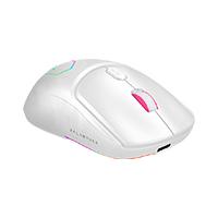 Esta es la imagen de mouse gamer balam rush speeder match mg959 / alambrico usb / 7 botones + scroll / optico / 12800 dpi ajustables / rgb / caratulas intercambiable / extension de cubiertas / blanco / br-936835