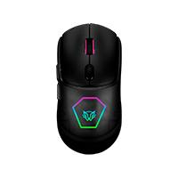 Esta es la imagen de mouse gamer balam rush speeder match mg959 / alambrico usb / 7 botones + scroll / optico / 12800 dpi ajustables / rgb / caratulas intercambiables / extension de cubiertas / negro / br-936828