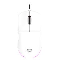 Esta es la imagen de mouse gamer balam rush speedr evo mg939 / alambrico usb / desplazamiento ultra speed / 6 botones + scroll / optico / 12800 dpi ajustables / rgb / caratulas intercambiables / blanco / br-936897