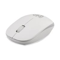 Esta es la imagen de mouse inalambrico gm300bg ghia color blanco/gris