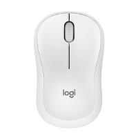 Esta es la imagen de mouse logitech m240 blanco inalanbrico bluetooth comodo silecioso multi sistema