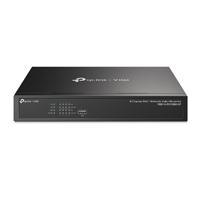 Esta es la imagen de nvr tp-link vigi vigi nvr1008h-8p nvr poe 8 canales salida de video 4k grabacion 24/7 audio bidireccional onvif montaje en rack plug and play deteccion inteligente