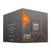 Esta es la imagen de procesador amd ryzen 5 8600g s-am5 5a gen / 4.3 - 5.0 ghz / cache 16mb / 6 nucleos / con graficos radeon / con disipador / game medio