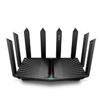 Esta es la imagen de router | tp-link | archer axe95 | tribanda axe7800 | wifi 6e | one mesh | 1 puerto wan /lan de 2.5 gbps + 1 pto wan/lan de 1 gbps + 3 ptos lan gigabit