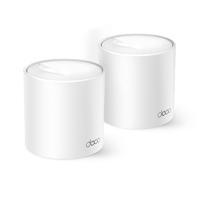 Esta es la imagen de router | tp-link | deco x50 pro(2-pack) | dual band | ax3000 | mesh | wifi 6 | 2 puertos 2.5gb | aproximado 420 mts cuadrados | 150 dispositivos