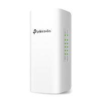 Esta es la imagen de switch | tp-link | sg2005p-pd | 5 puertos gigabit | 1 poe++ in | 4 poe+ | omada smart | para exterior | ip 55 | hasta 200m de distacia poe