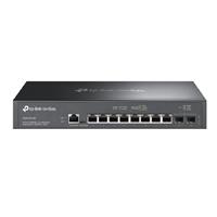 Esta es la imagen de switch | tp-link | sg3210x-m2 | switch administrable | 8 puertos 2.5 gps | 2 puerto sfp 10gps | omada sdn | puertos 2.5g para wifi 7/6e/6