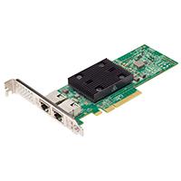 Esta es la imagen de tarjeta de red pci lenovo 2 puertos 10gb base t broadcom 57416 para st650 v3