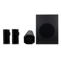 Esta es la imagen de teatro en casa bluetooth con subwoofer integrado 5.1 canales perfect choice - negro