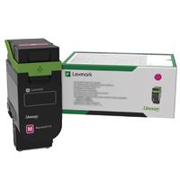 Esta es la imagen de toner lexmark 75m4hm0 magenta