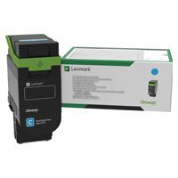 Esta es la imagen de toner lexmark 75m4xc0 cian