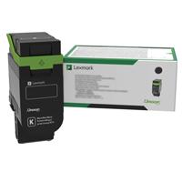 Esta es la imagen de toner lexmark 75m4xk0 negro