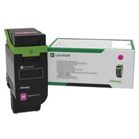 Esta es la imagen de toner lexmark 75m4xm0 magenta