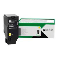 Esta es la imagen de toner lexmark 81c8xy0 amarillo