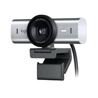 Esta es la imagen de webcam logitech mx brio uhd 4k 2160p 30 fps zoom 4x auto enfoque ia tapa de privacidad integrada usb-c