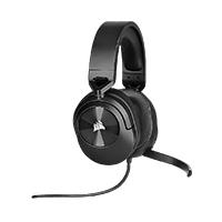 Esta es la imagen de audifonos corsair hs55 stereo alambrico/ gaming /carbon (ca-9011260-na)