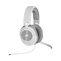 Esta es la imagen de audifonos corsair hs55 stereo  alambrico/ gaming / white (ca-9011261-na)