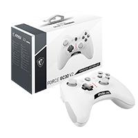 Esta es la imagen de game pad force gc30 v2 white msi usb/windows/anroid 4.1/vibracion 8 horas de juego