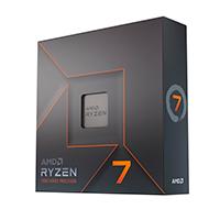 Esta es la imagen de procesador amd ryzen 7 7700x s-am5 7a gen / 4.5 - 5.4 ghz / cache 32mb / 8 nucleos / con graficos radeon / sin disipador / gamer alto