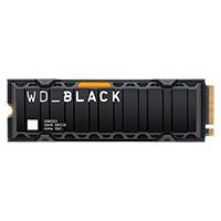 Esta es la imagen de unidad de estado solido ssd interno wd black sn850x 1tb m.2 2280 nvme pcie gen4 x4 lect.7300mb/s escrit.6300mb/s disipador wds100t2xhe