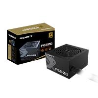 Esta es la imagen de fuente de poder gigabyte 650w/80 plus gold/negro/atx/no modular