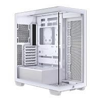 Esta es la imagen de gabinete corsair 3500x / semi- torre / atx / gamer / white (cc-9011277-ww)