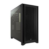 Esta es la imagen de gabinete corsair airflow 4000d/negro/semi-torre/ atx/cristal templado (cc-9011200-ww)