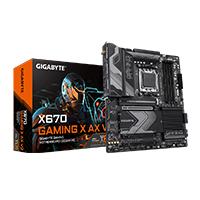 Esta es la imagen de mb gigabyte x670 gaming x ax v2 s-am5 / ddr5 8000 (oc) / hdmi / wifi / bt / pcie 4.0 / atx / gama alta / gaming