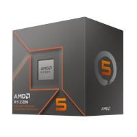 Esta es la imagen de procesador amd ryzen 5 8400f s-am5 8a gen / 4.2 - 4.7 ghz / cache 16mb / 6 nucleos / sin graficos / con disipador / gamer medio