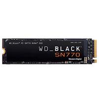 Esta es la imagen de unidad de estado solido ssd interno wd black sn770 2tb m.2 2280 nvme pcie gen4 lect.5150mb/s escrit.4850mb/s tbw120 wds200t3x0e