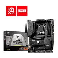 Esta es la imagen de mb msi b650 amd s-am5 s.7000 ddr5 7600 pcie 4.0/hdmi/4xusb 2.0/m.2/wifi/bluetooth 5.3 /atx/rgb/gama alta