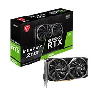 Esta es la imagen de tarjeta de video msi nvidia geforce rtx 3050 oc pcie4 x 8/8gb/gddr6/estandar/1hdmi/1xdp/dl-dvi-d x 1gama media /gamer