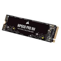 Esta es la imagen de unidad de estado solido interno corsair mp600 pro nh 4tb  m.2 2280 nvme pcie gen 4x4 lectura 7000mb/s escrit 6500mb/s sin disipador  (cssd-f4000gbmp600pnh)