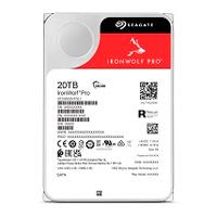 Esta es la imagen de disco duro interno seagate ironwolf pro 20tb 3.5 escritorio sata3 6gb/s 256mb 7200rpm 24x7 hot-plug nas sin limite de bahias