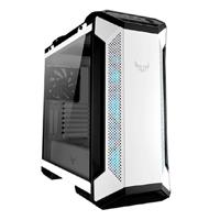 Esta es la imagen de gabinete asus tuf gaming gt501 case/blanco/media torre/atx/eatx/cristal templado/rgb/gamer