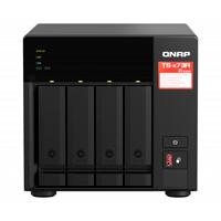 Esta es la imagen de nas qnap ts-473a-8g/ 4 bahias nucleo cuadruple hasta 2.7 ghz amd ryzen 8gb ddr4 so-dimm/2 pto 2