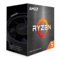 Esta es la imagen de procesador amd ryzen 5 5600g s-am4 5a gen / 3.9 - 4.4 ghz / cache 16mb / 6 nucleos / con graficos radeon / con disipador / game medio