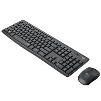 Esta es la imagen de teclado/mouse logitech mk295 silent wireless inalambrico negro